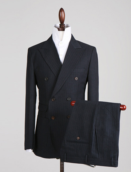 重庆定制双开叉修身西服哪个厂家好