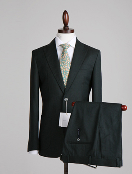 重庆黑色商务西装,订制正装西服厂家