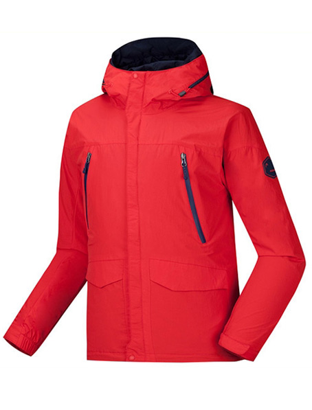 重庆红色冲锋衣定做冲锋衣