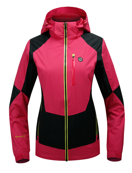 重庆女式冲锋衣定制,时尚女式户外冲锋衣订做厂家