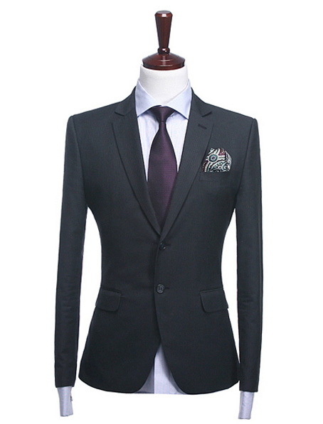 重庆定做黑色婚礼服,男款礼