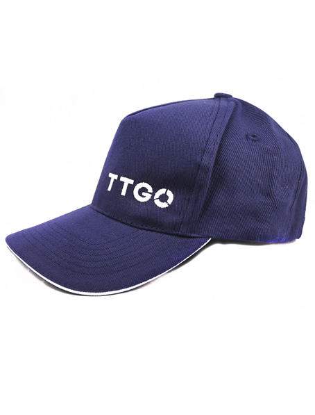 重庆高尔夫球帽订做,白色棒