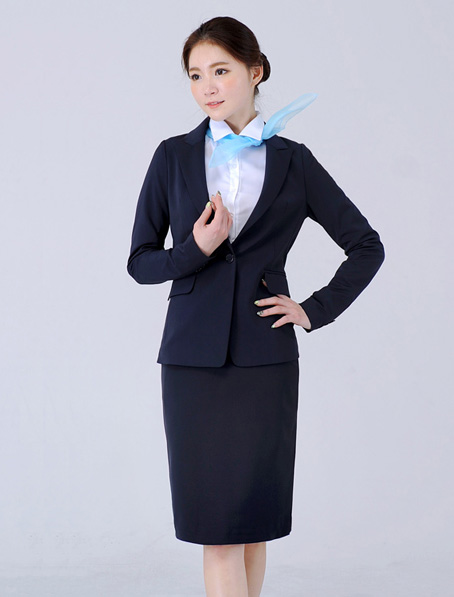 重庆定做修身品牌职业装丝