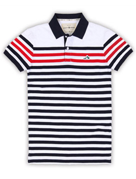 重庆定制全棉彩条t恤衫哪个厂家好?