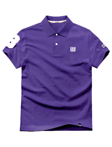 重庆定制紫色t恤衫,订做t恤衫批发厂家