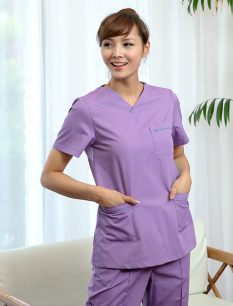 重庆定做手术衣,浅紫手术服订制公司
