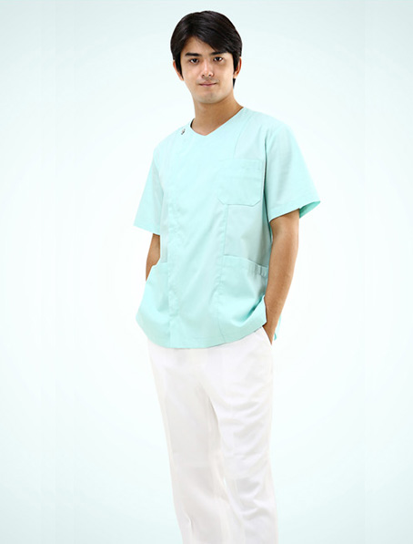 重庆定制水绿色洗手衣,医院洗手衣专卖店