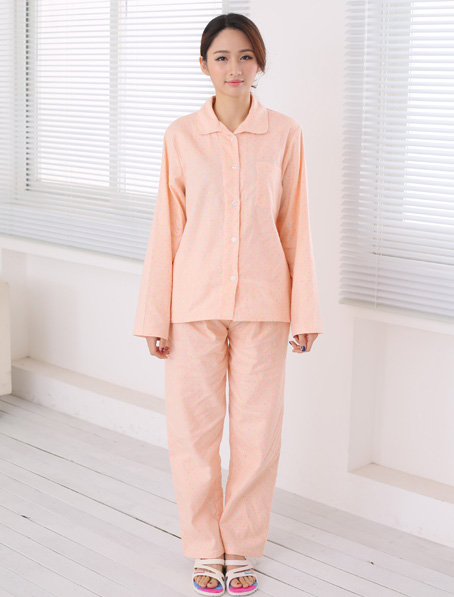 重庆定做女式印花病号服面料,病号服款式设计图片