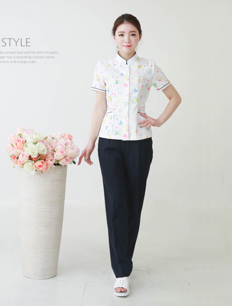 重庆订购医院护士服款式设计,夏季短袖护士服现货批发