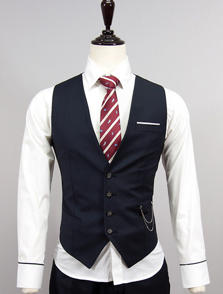 重庆西服马甲定做,男款马甲