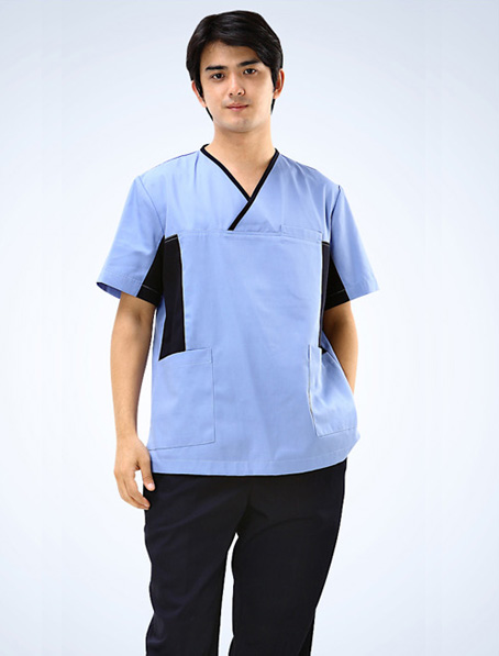 重庆靠兰男士刷手衣,订做纯棉刷手衣工厂