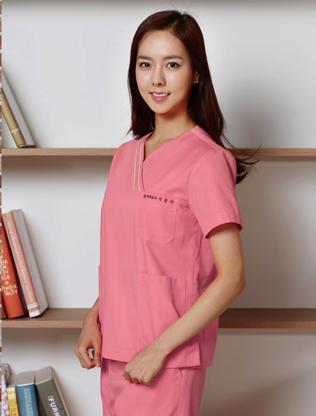 重庆订做分红刷手服,韩版手术衣服厂家