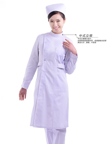 重庆冬季长袖护士服定做,护士长工作服定制批发厂家