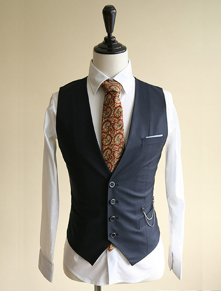 重庆西装马甲搭配,定做男士