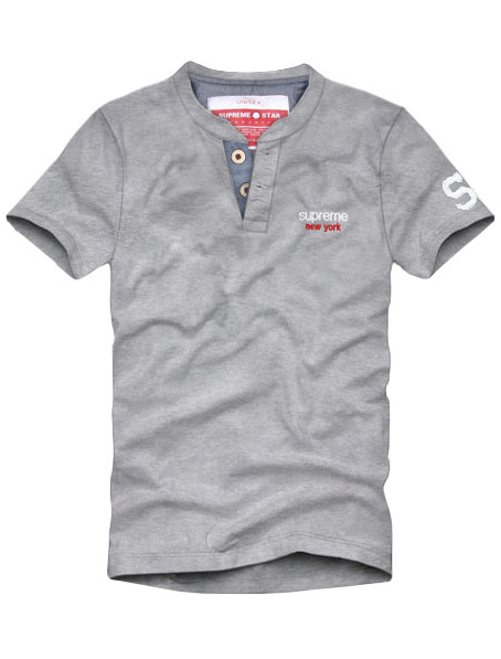 重庆定做麻灰立领t恤衫,t恤衫加工公司