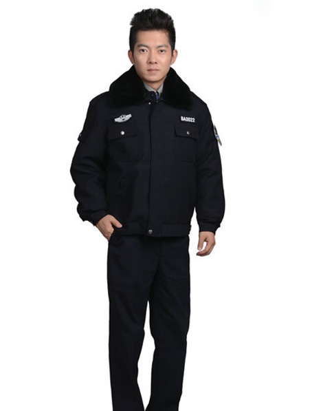 重庆定做保安棉服公司,户外