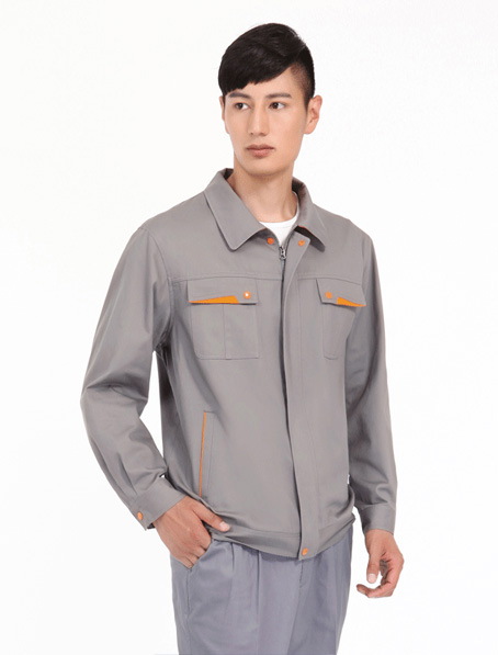 重庆定做冬季长袖工作服,纯棉长袖工装制服订做公司