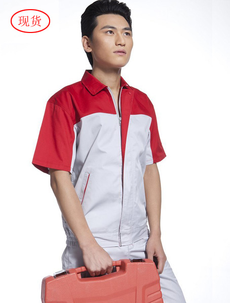 重庆女款短袖工作服订做,重庆工作服现货批发