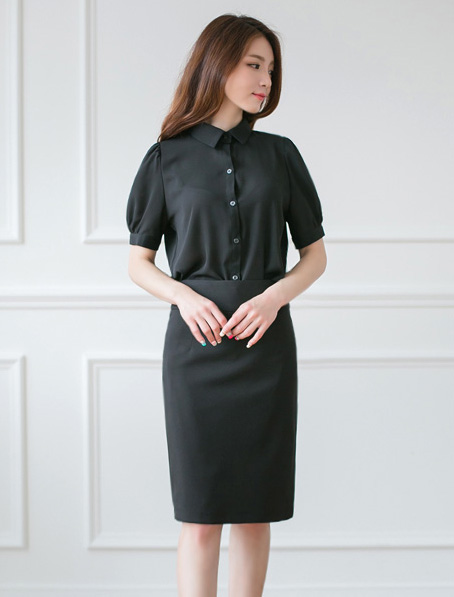 重庆定做女款衬衫夏天短袖