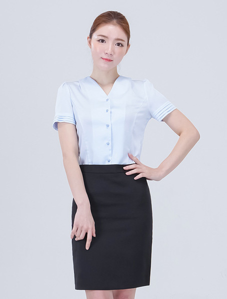 重庆订制商场员工衬衣时尚