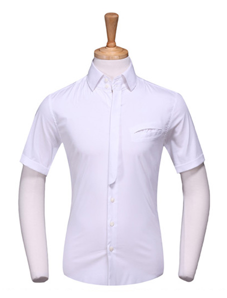 重庆白色免烫衬衫品牌加工厂家