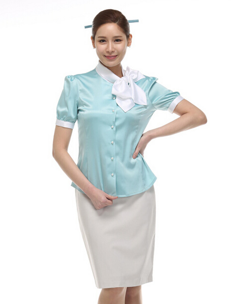 重庆单位衬衣定做公司,时尚空姐衬衫订做公司