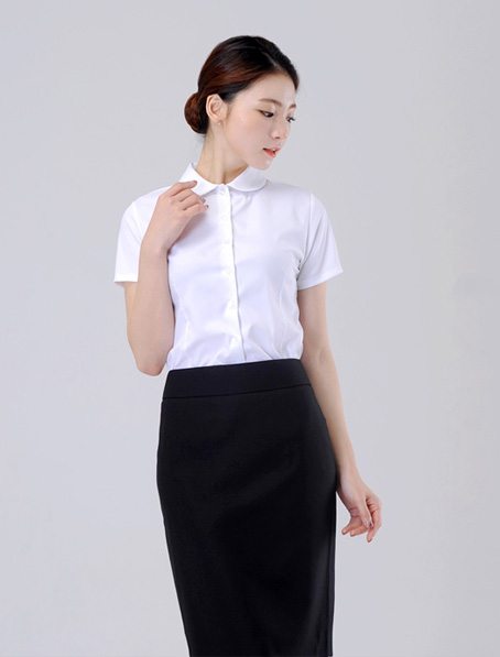 重庆古订做女员工衬衣,衬衫