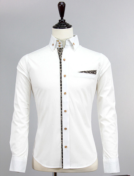 重庆订做免烫白色休闲衬衫公司