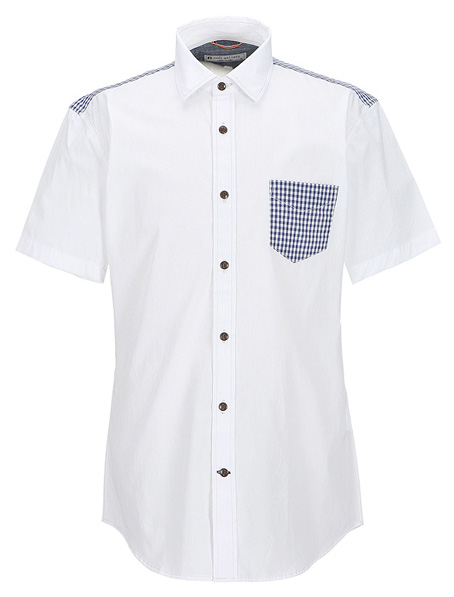 重庆订购白色拼接衬衫公司