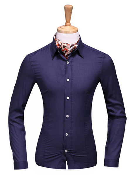 重庆定做银行正装长袖衬衫厂