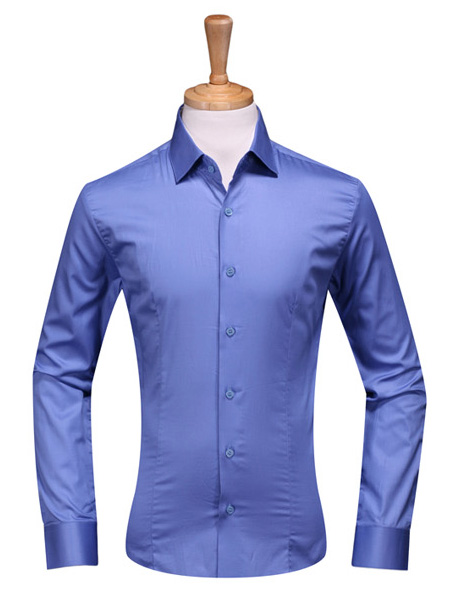 重庆定做修身职业衬衫,男士