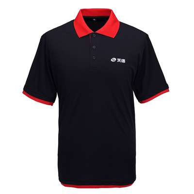 重庆天语黑色短袖T恤