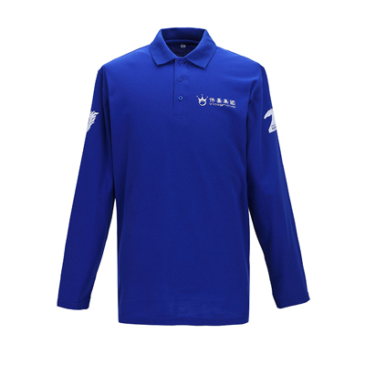 重庆蓝色加厚深秋男式长袖T恤