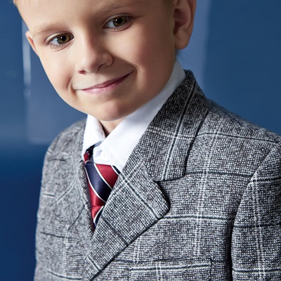 重庆校服定做灰色小西装园