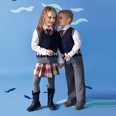 重庆校服定做秋冬园服三件