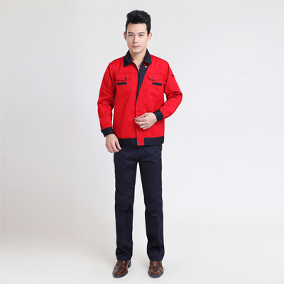重庆最新款男士红黑拼色工
